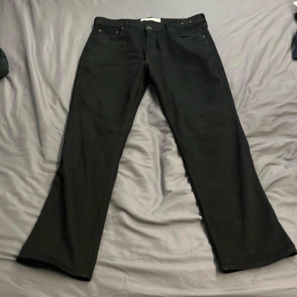 Black Straight Jeans
